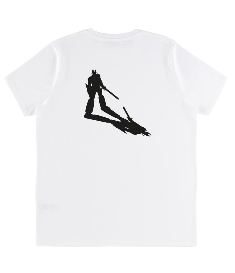 T-Shirt Ombra Di Mazinga bianca