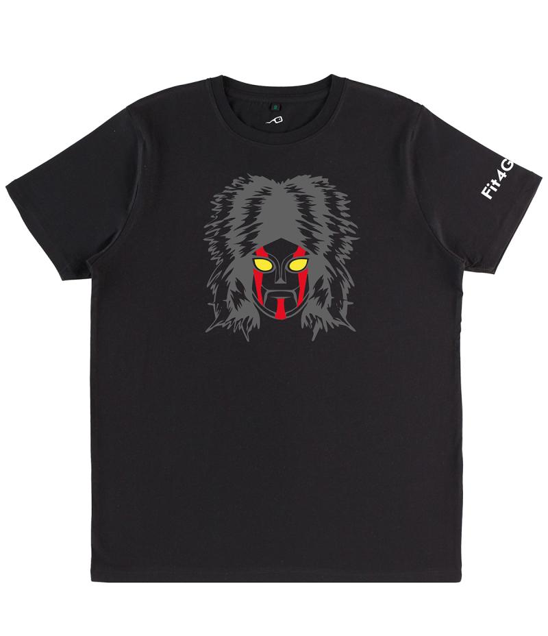 T-Shirt Megalomen Testa nera