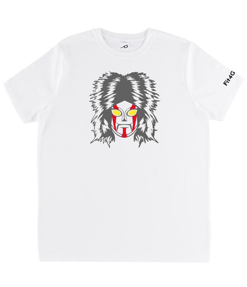 T-Shirt Megalomen Testa bianca