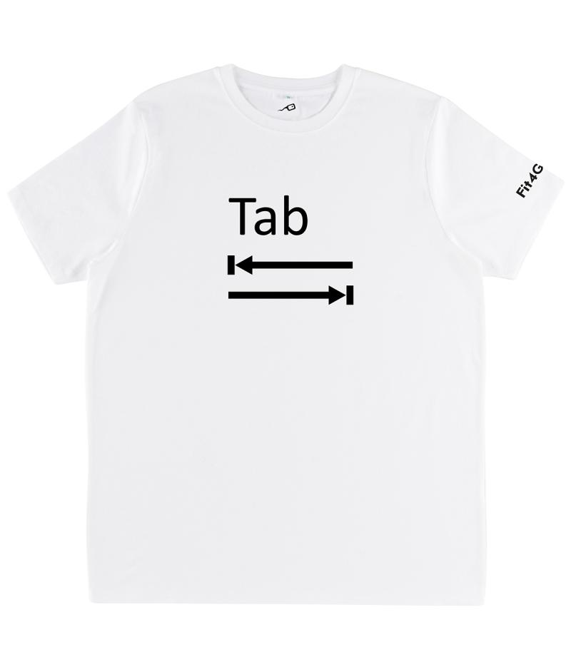 T-shirt Tab Developer bianca
