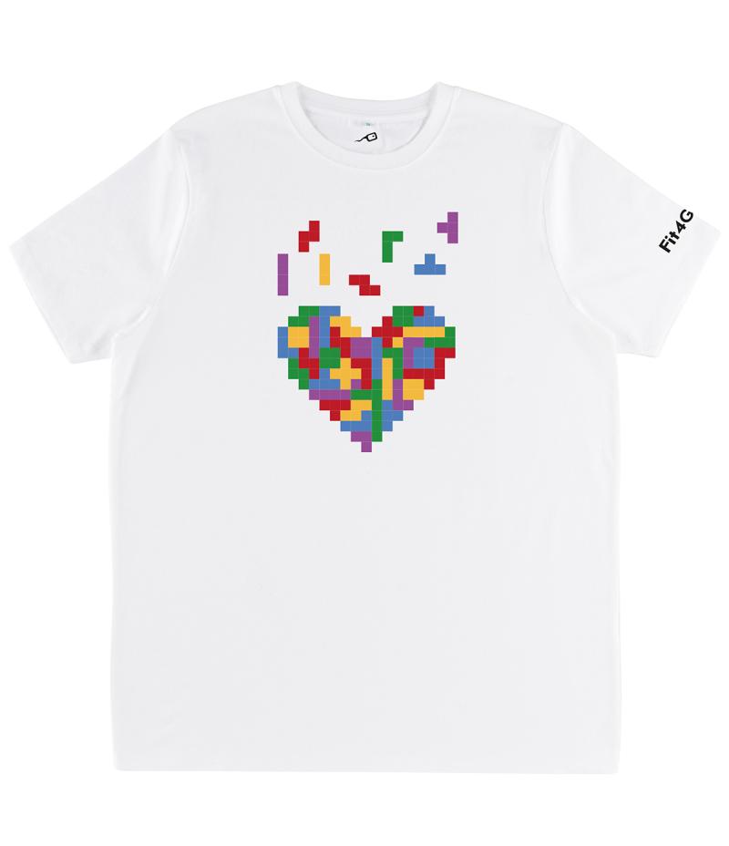 Cuore Tetris - T-Shirt Tetris
