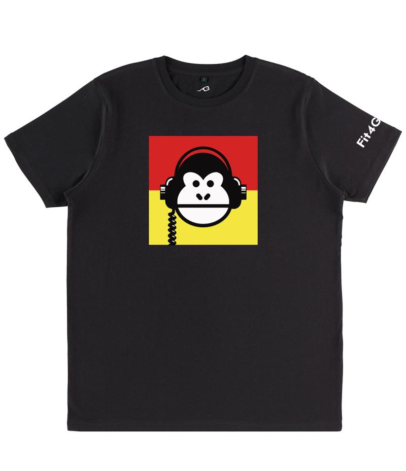 T-Shirt Dj Monkey Television - Anni 80 