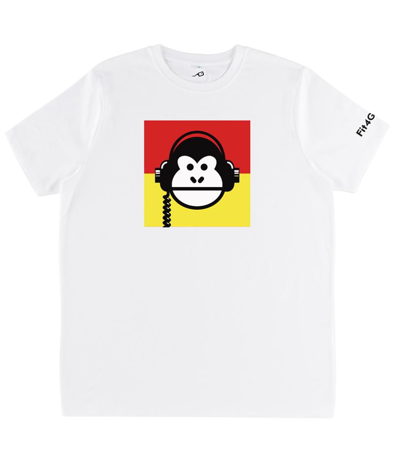 T-Shirt Dj Monkey Television - Anni 80 