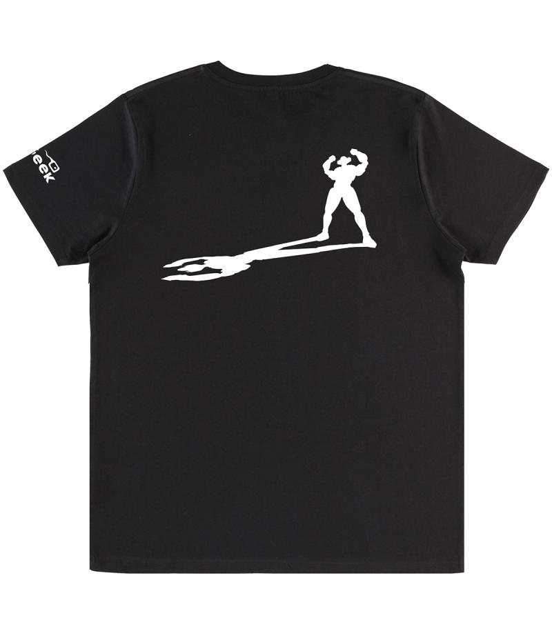 T-Shirt Jeeg Robot Ombra nera