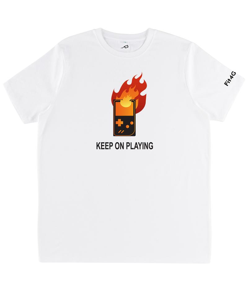 Keep On Playing - T-Shirt 80s