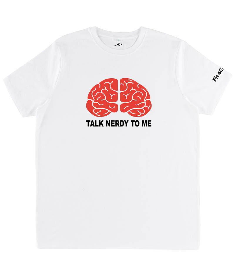 Talk Nerdy To Me T-Shirt bianca